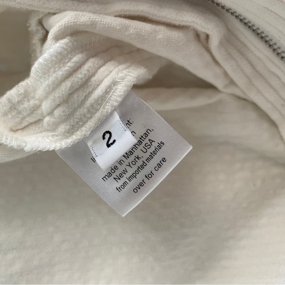 NWOT Rachel Comey white corduroy Barrie jumpsuit size 2 - Picture 4 of 9